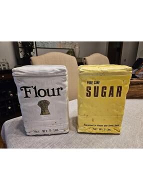Vintage 1979 Shafford Ceramic Canisters
